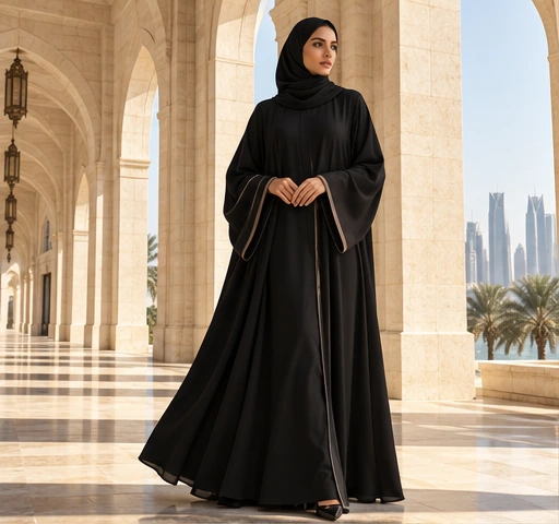 The Noir Abaya
